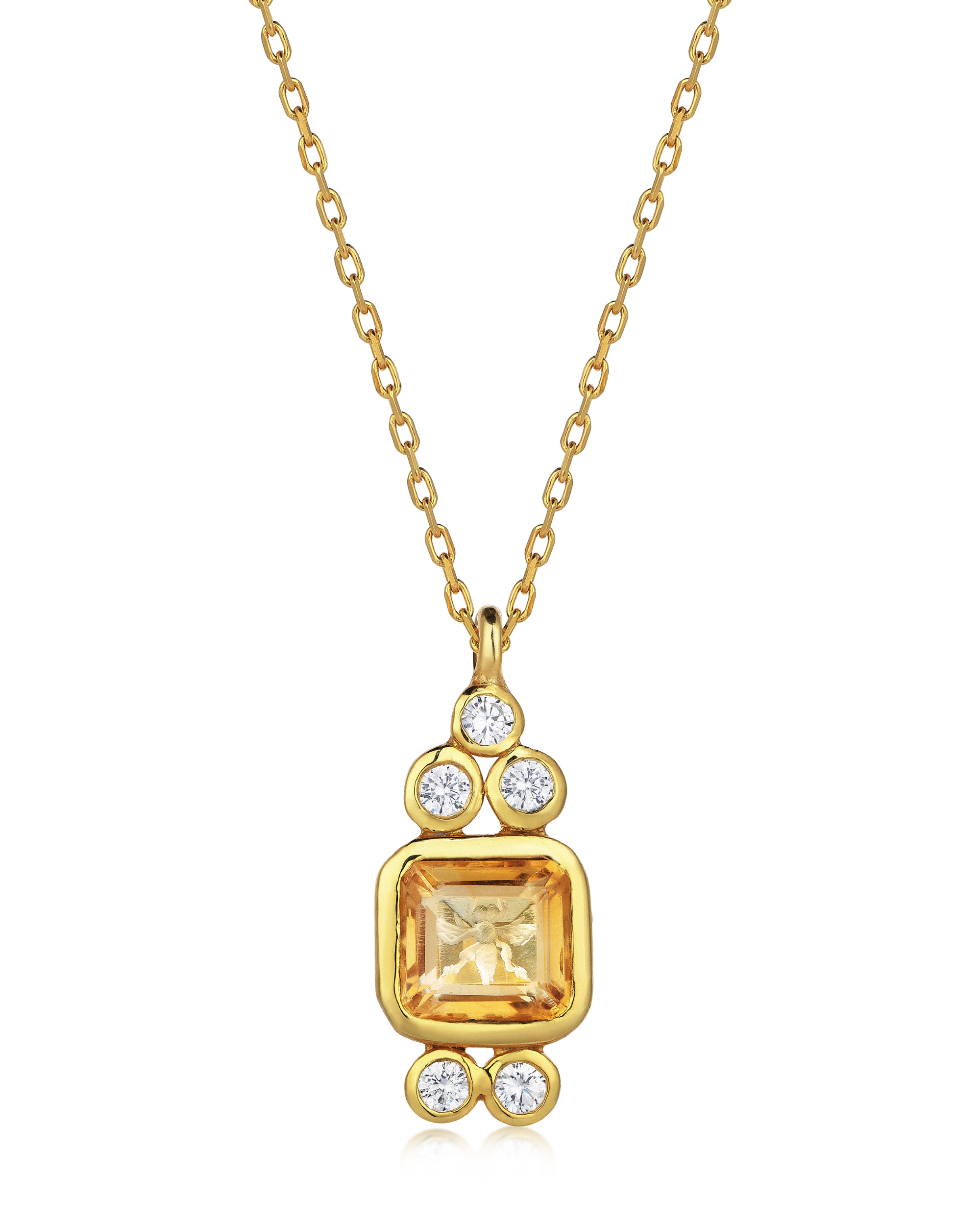 THE HONEYCOMB NECKLACE