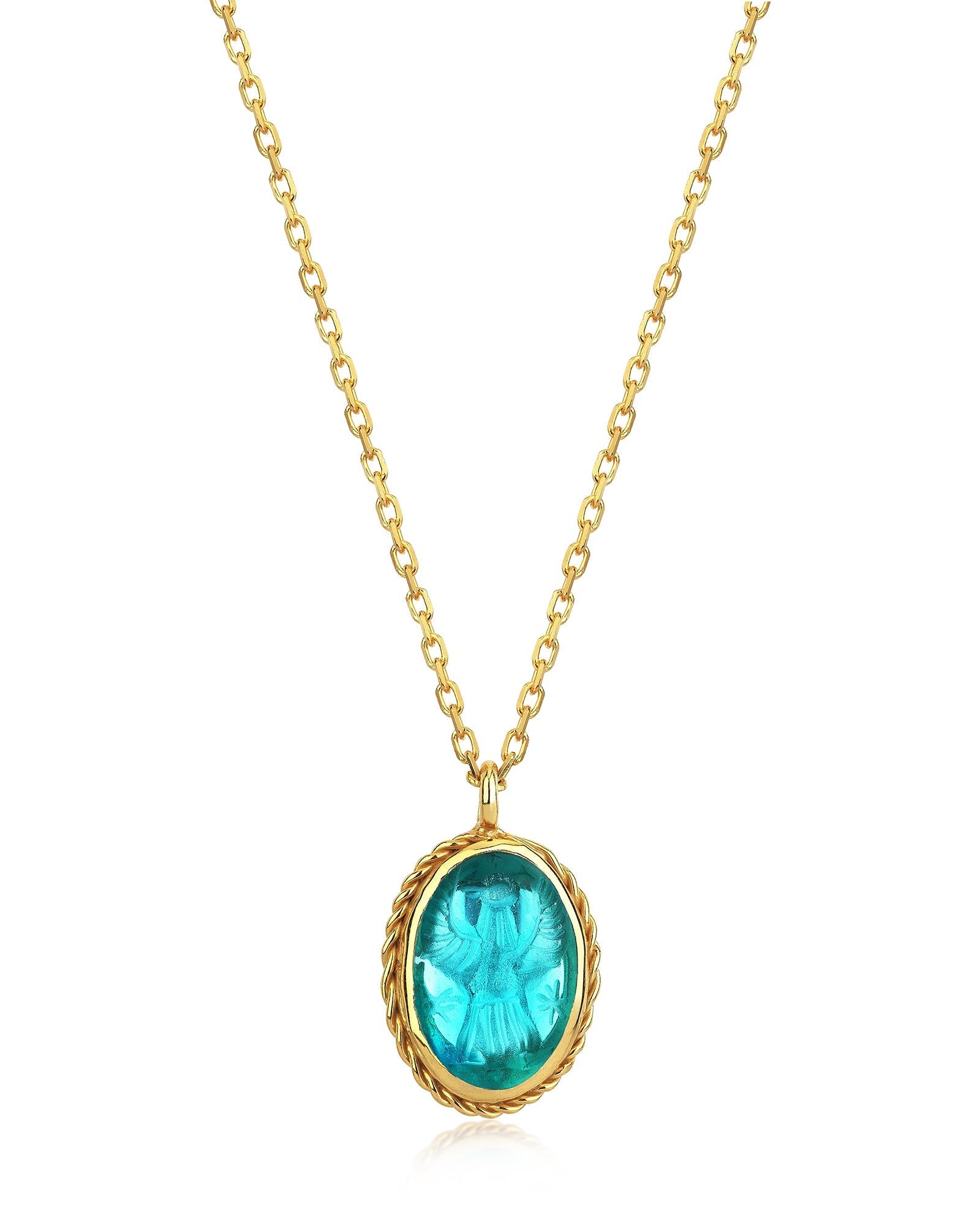 THE BLUE BIRD NECKLACE
