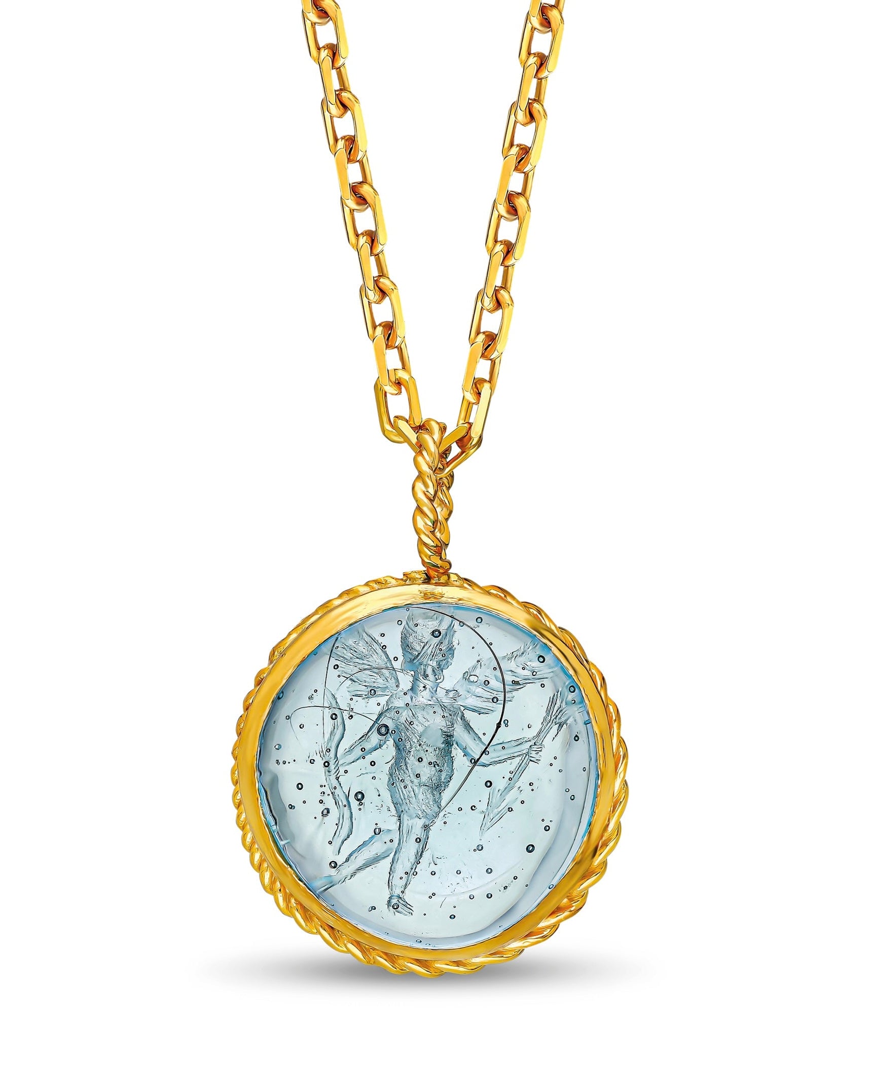 THE BUBBLE CUPID NECKLACE