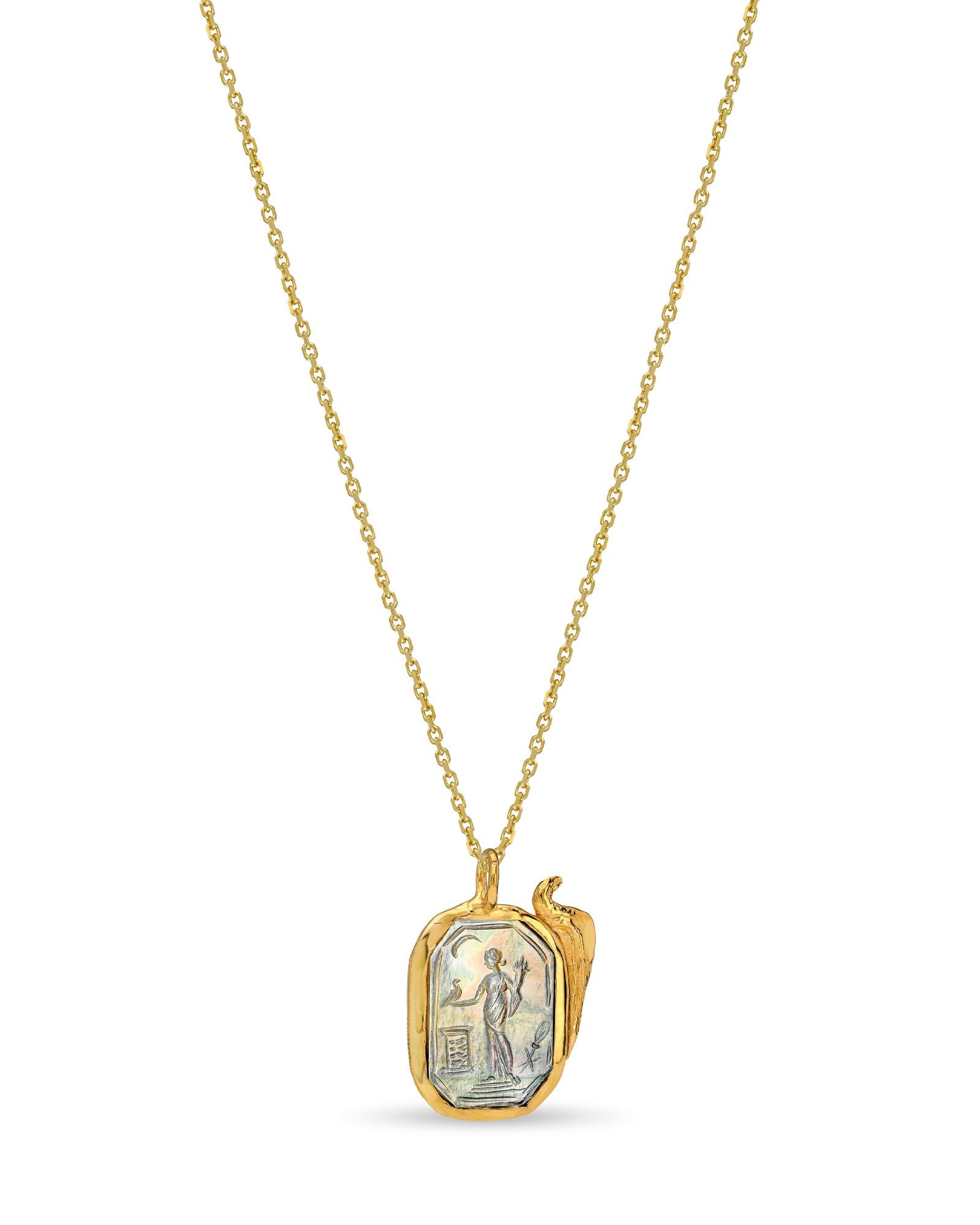THE ROMAN SWAN NECKLACE