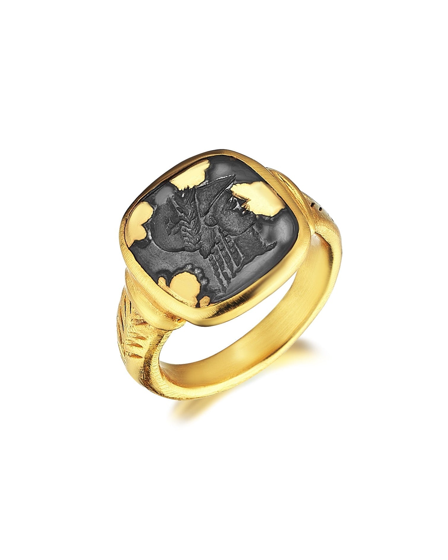 THE GOLD FLAKE RING