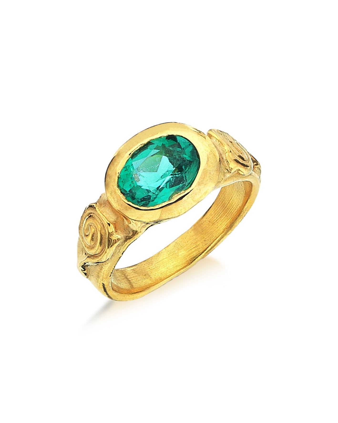 THE PRASIOLITE RING