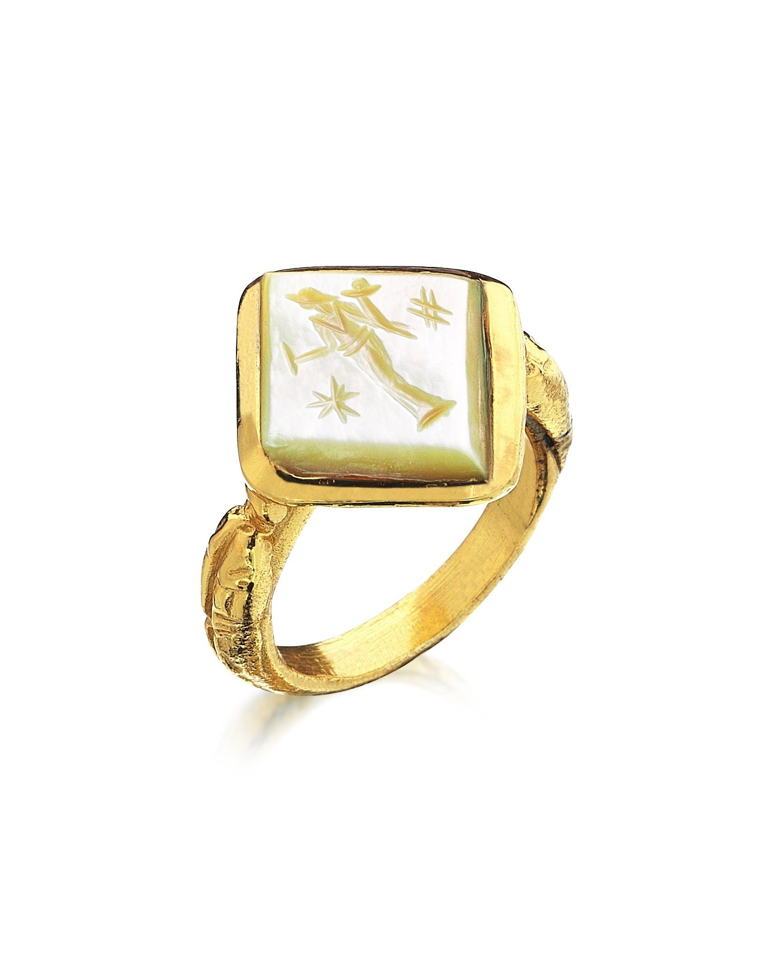 THE YELLOW ANGEL RING