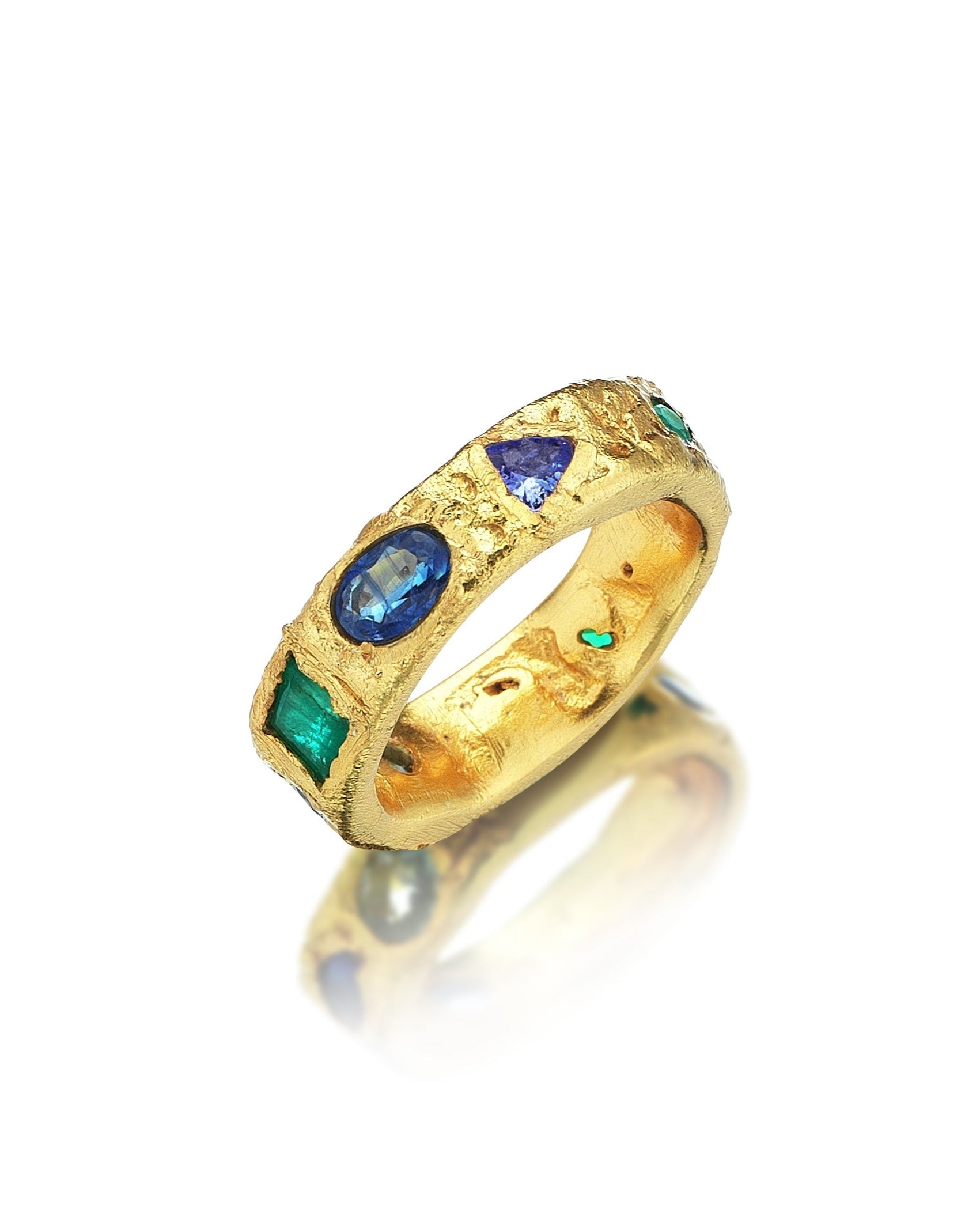 THE RAINBOW CROWN RING