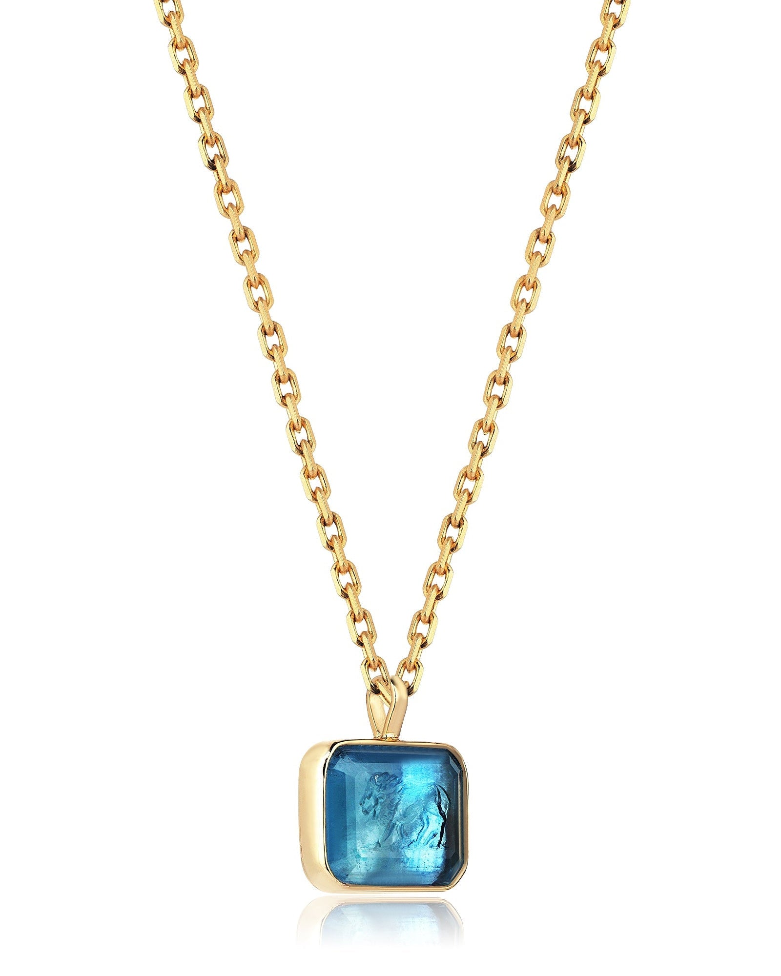 THE BLUE LEO NECKLACE