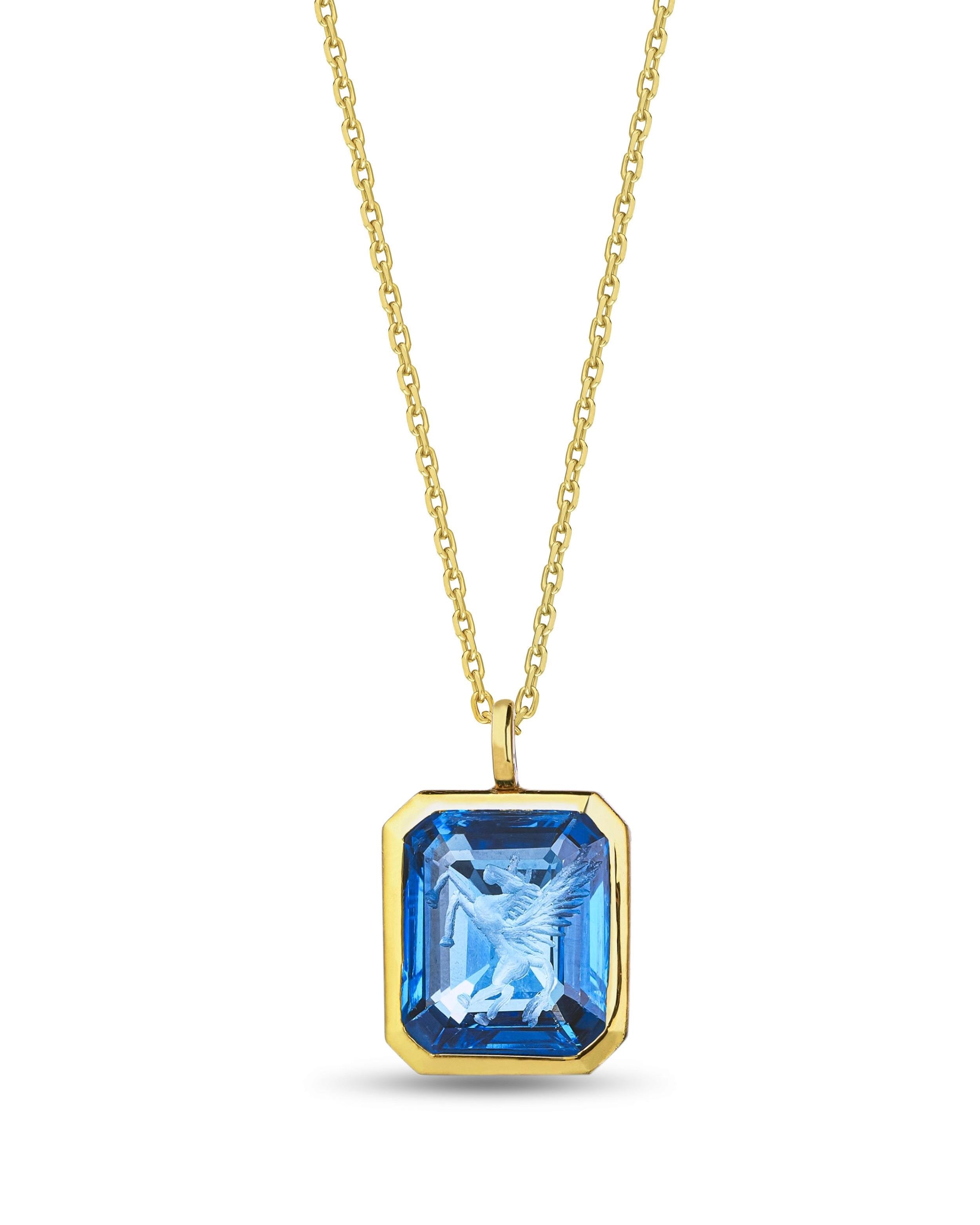 THE OCEAN UNICORN NECKLACE