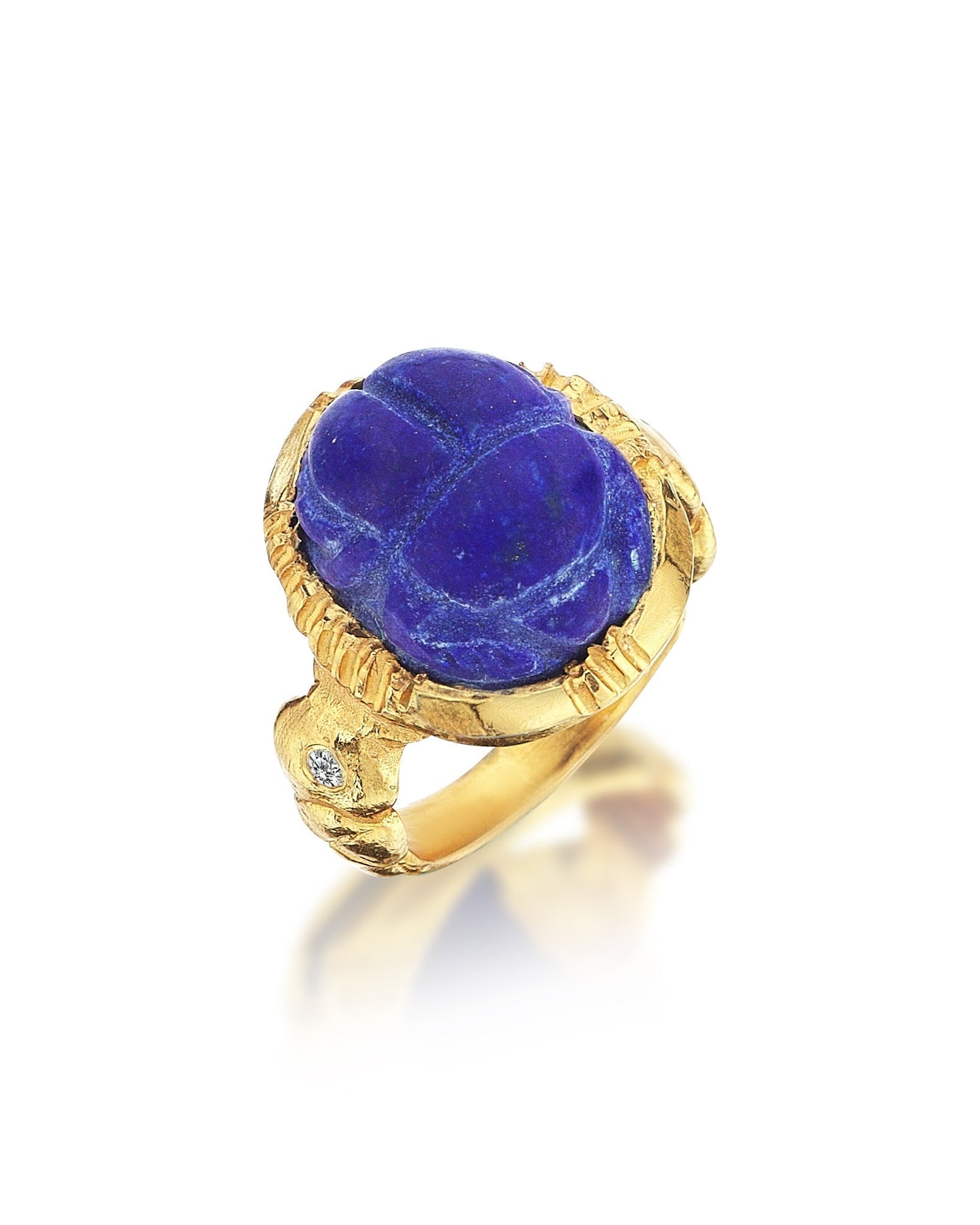 THE LAPIS SCARABEUS RING