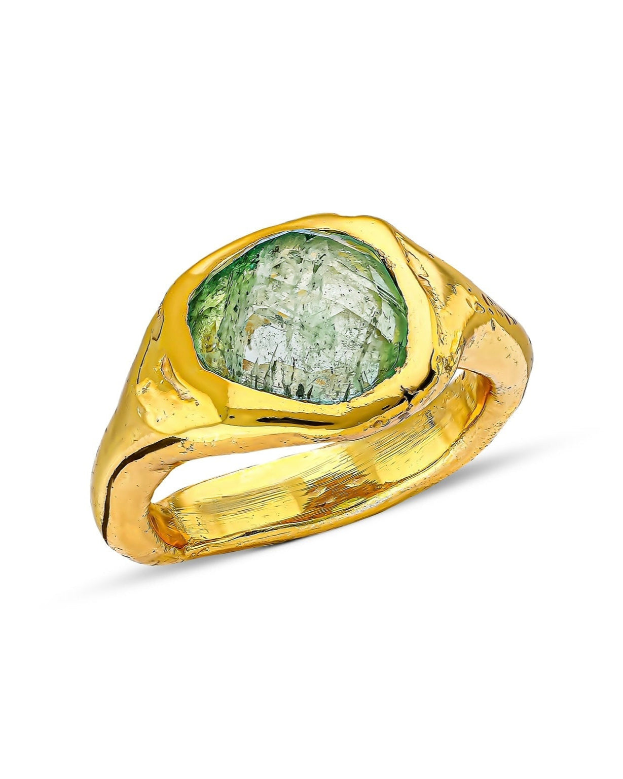 THE MINT EMERALD RING