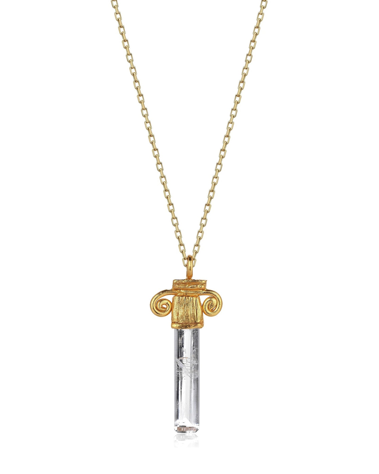 THE GREEK COLUMN NECKLACE
