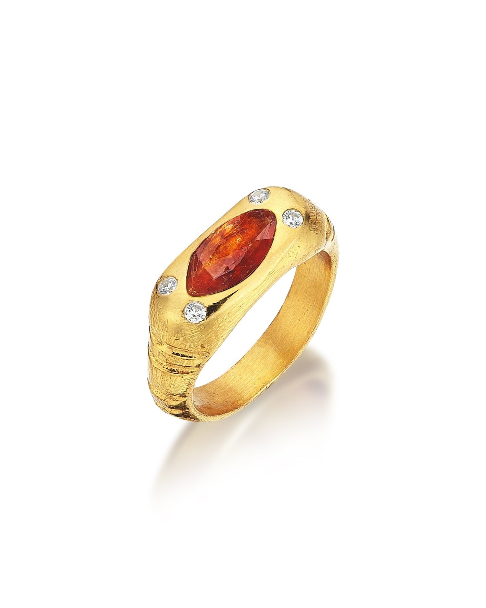 THE HESSONITE RING