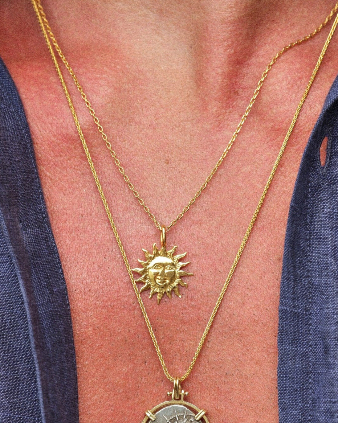 THE SICILIAN SUN NECKLACE