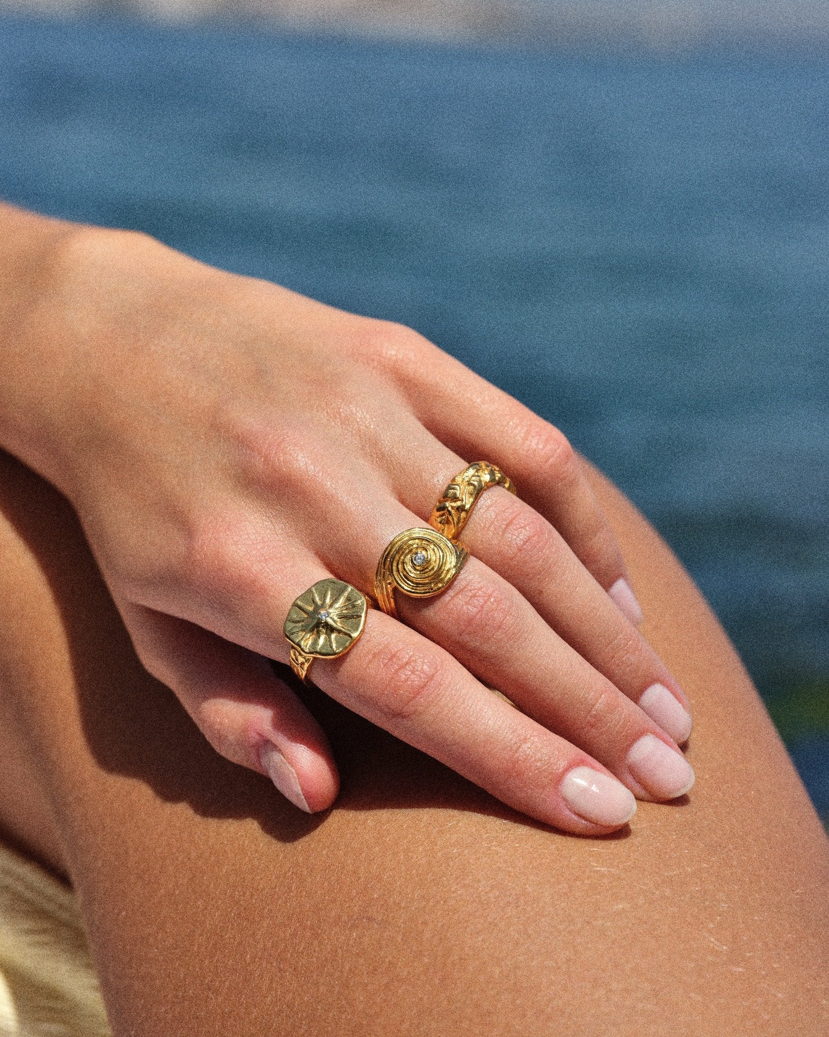 THE MAYAN SUN RING