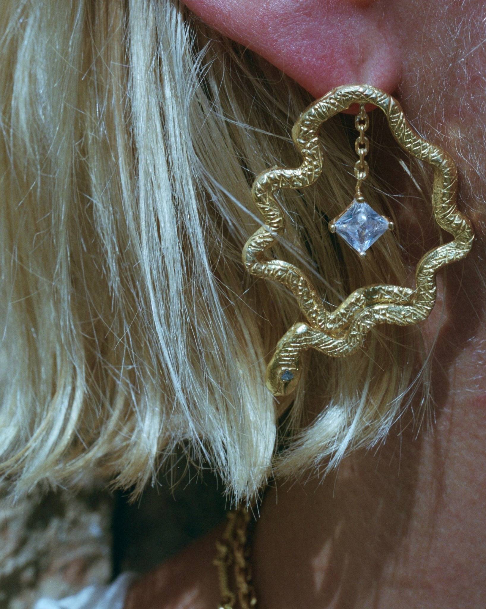 THE SERPENTINE EARRINGS