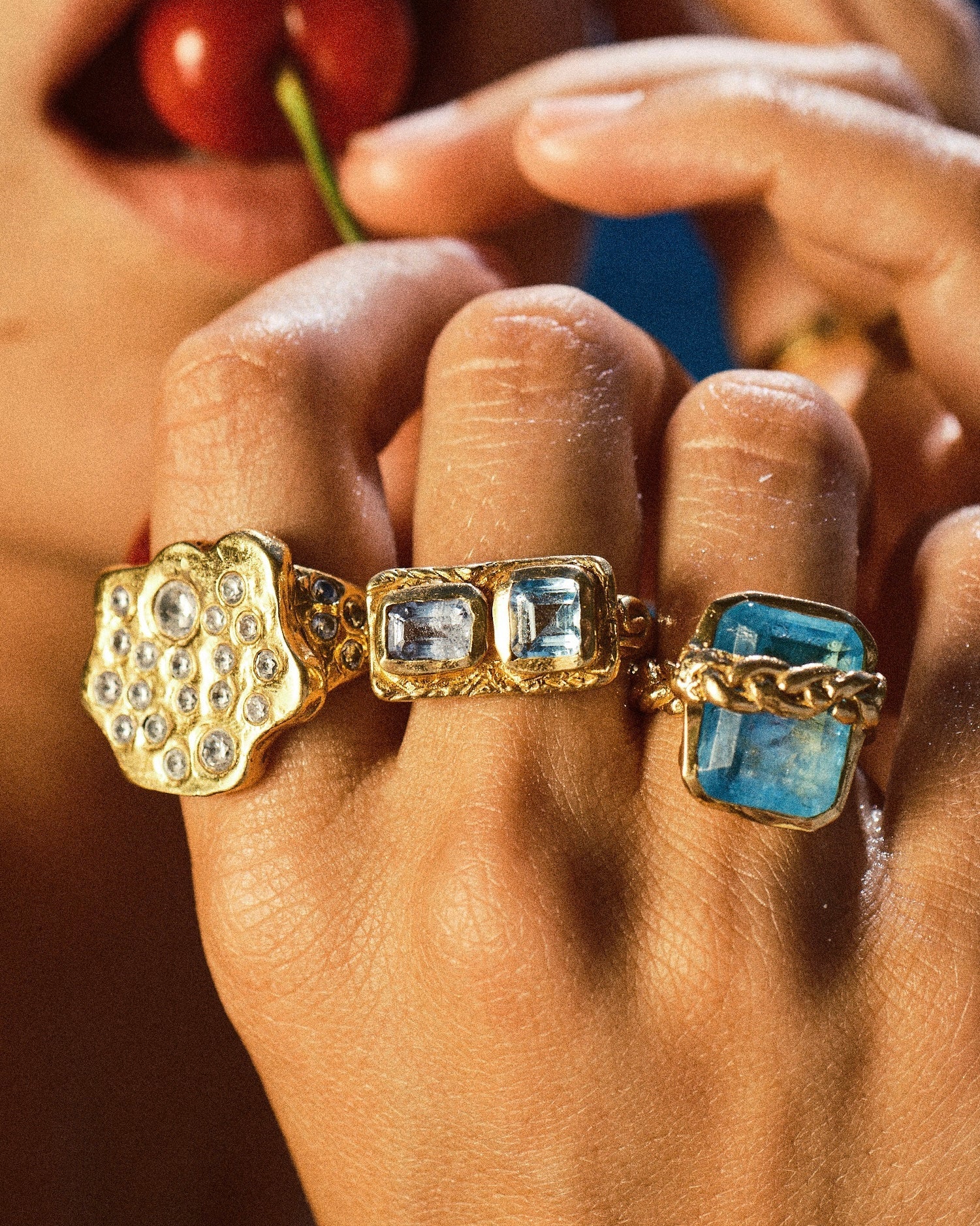 THE RAIN DROP RING