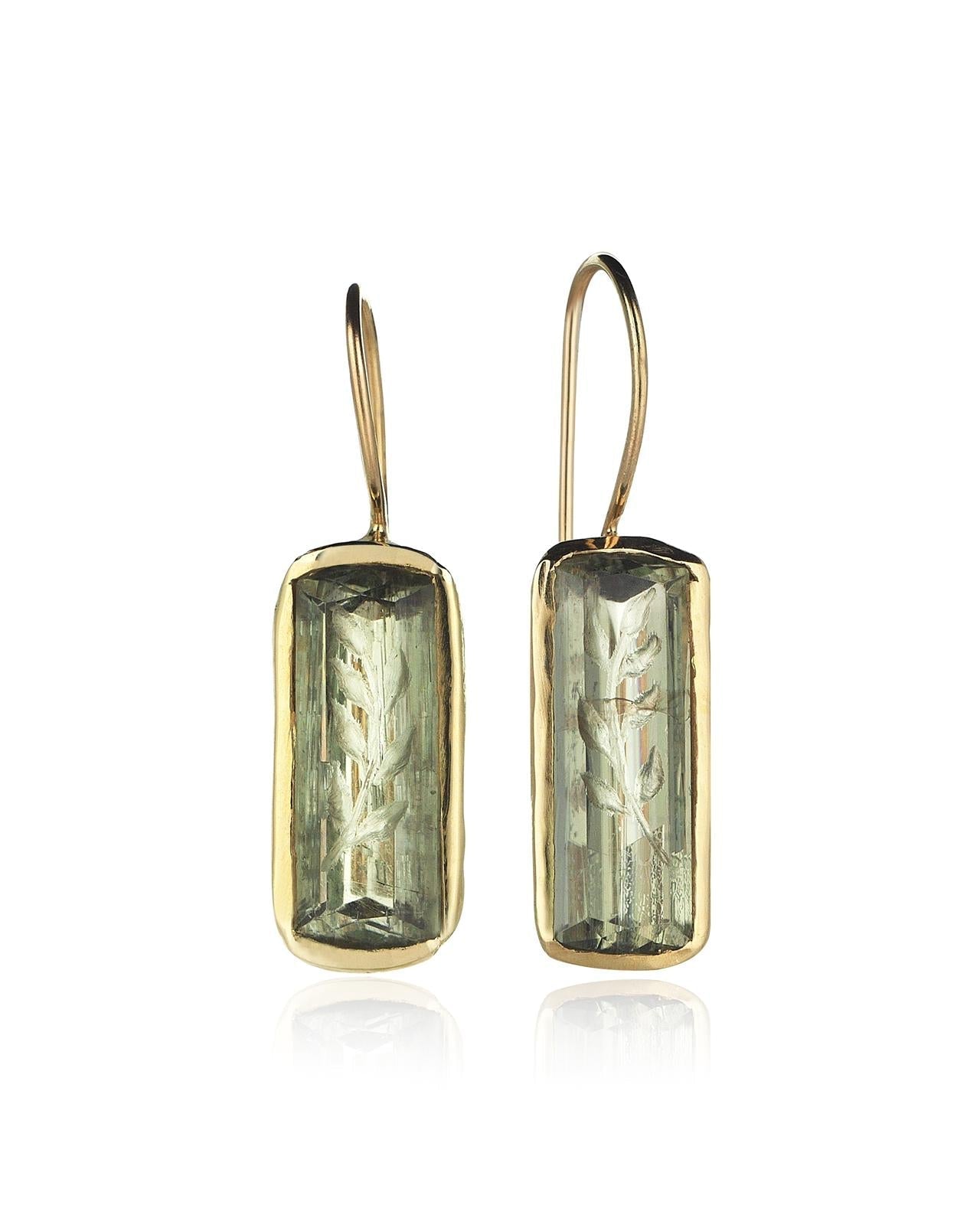 THE OLIVE OIL EARRINGS