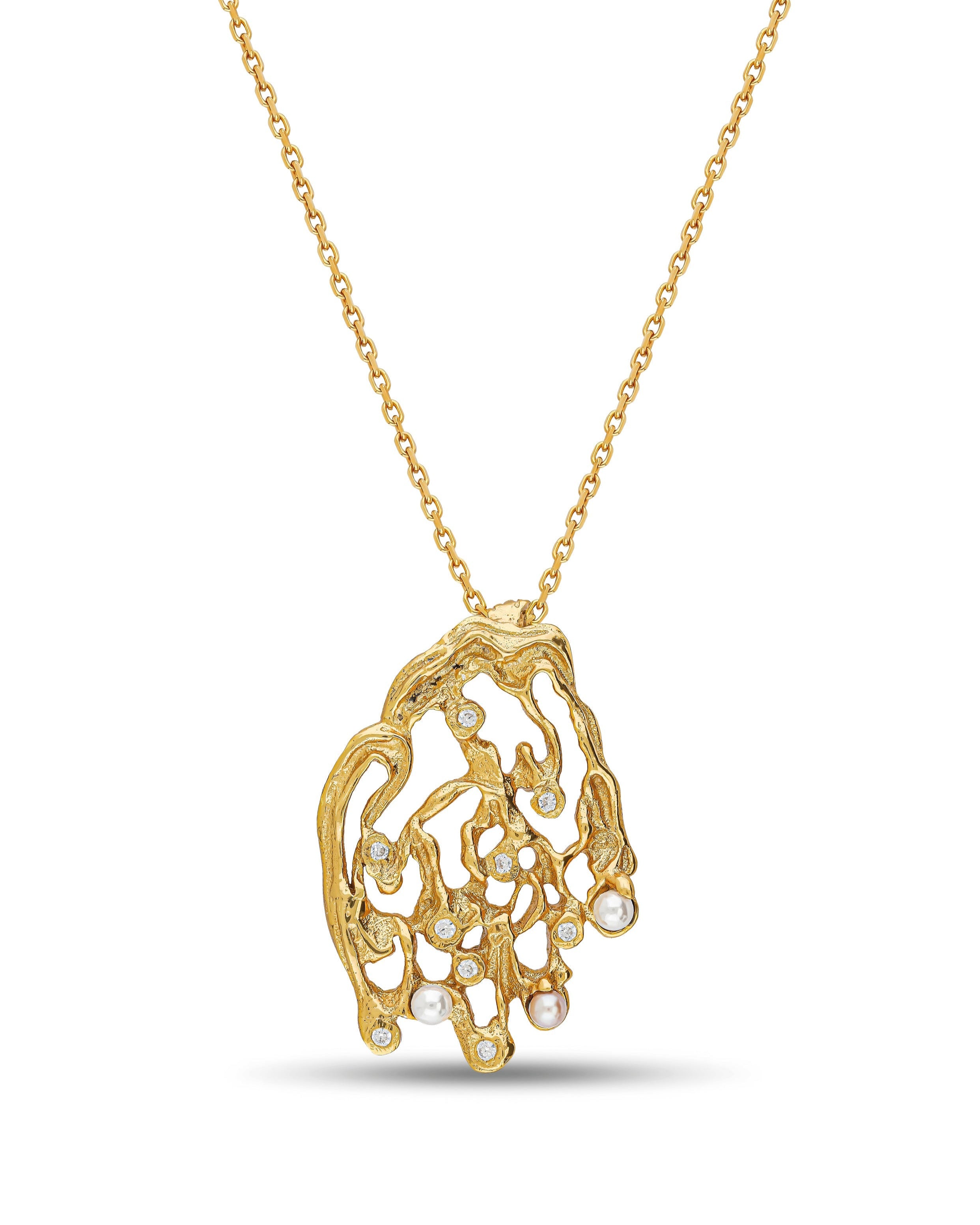 THE CHORAL TREASURE NECKLACE
