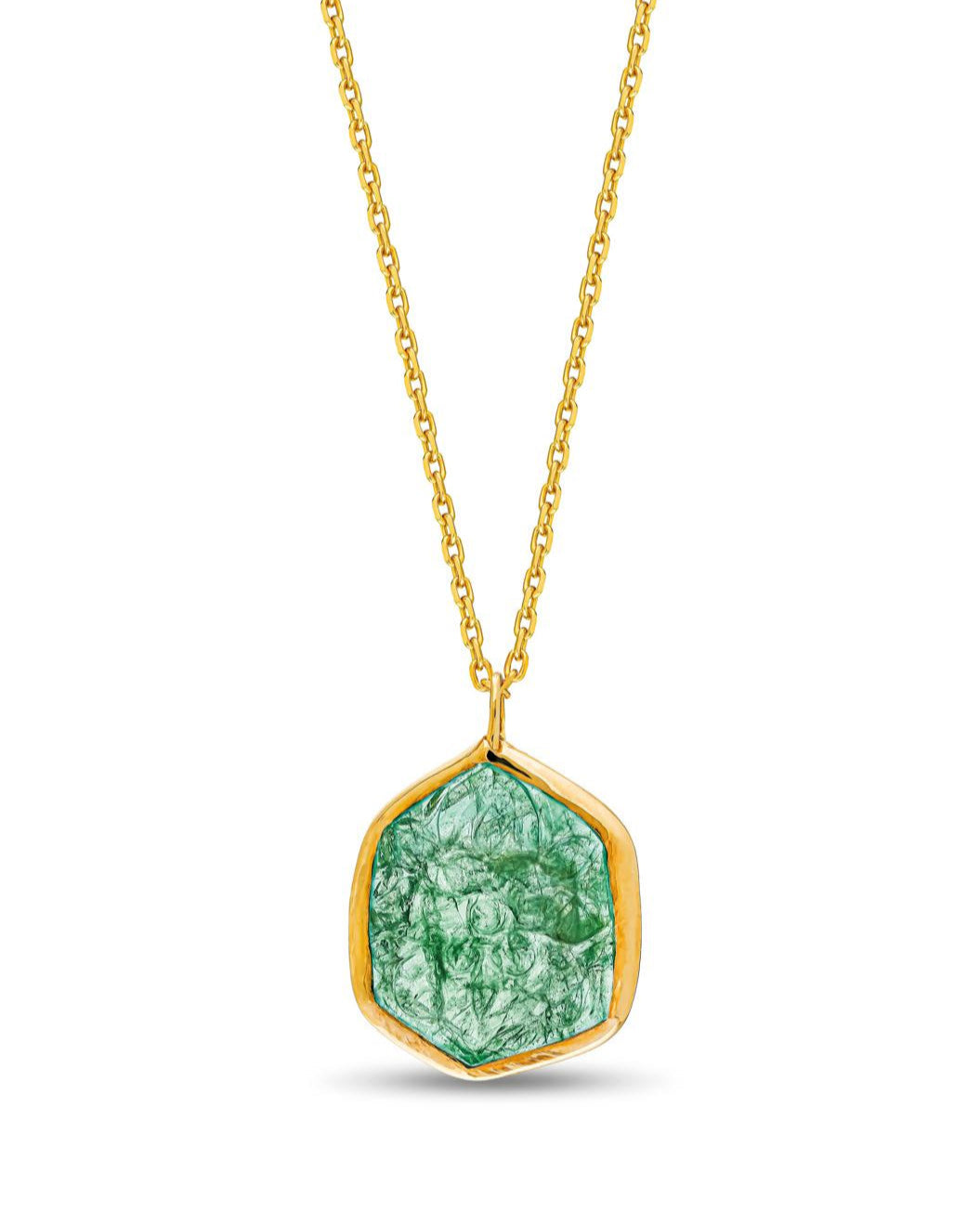 THE FLORAL EMERALD NECKLACE
