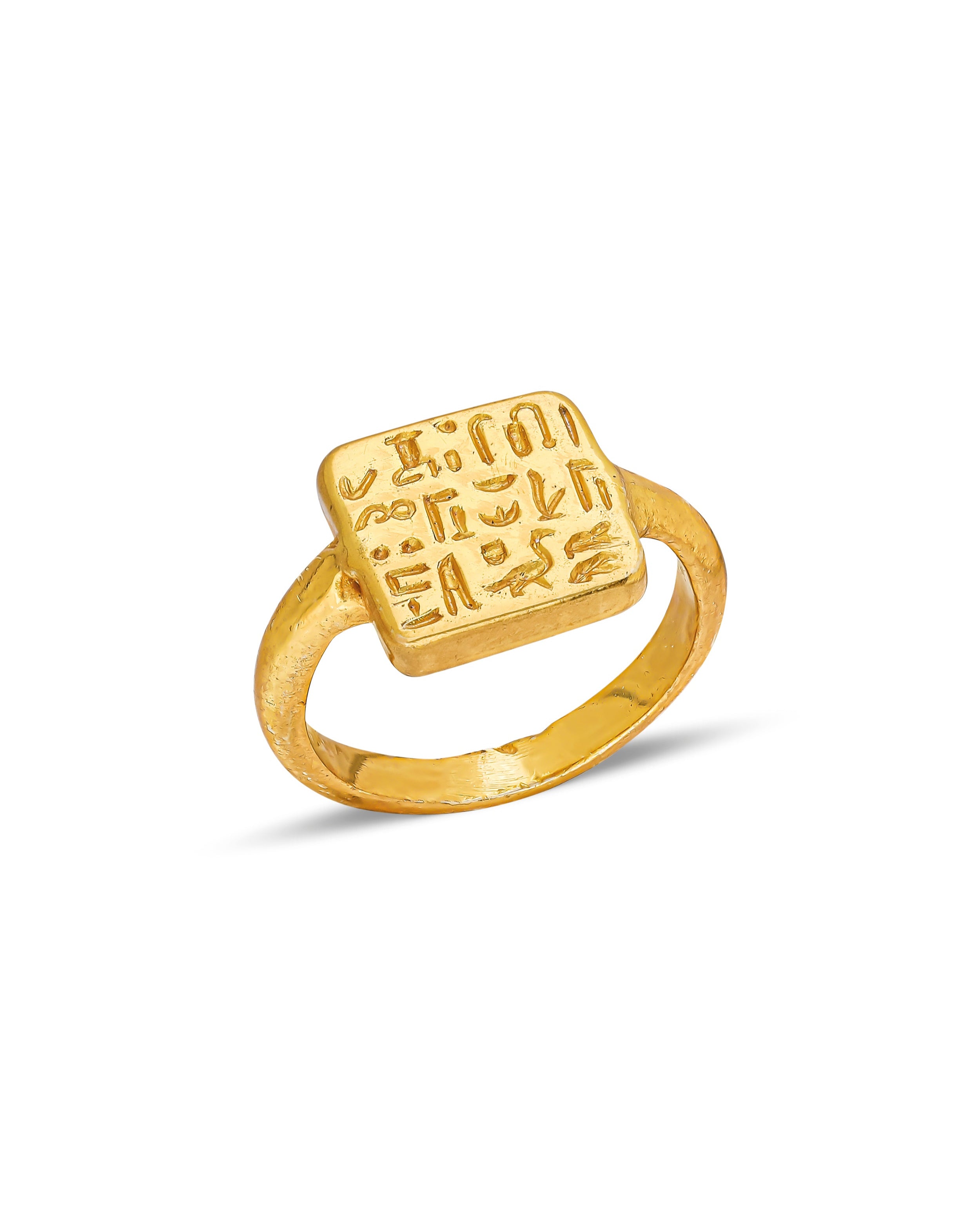 THE HIEROGLYPHIC RING