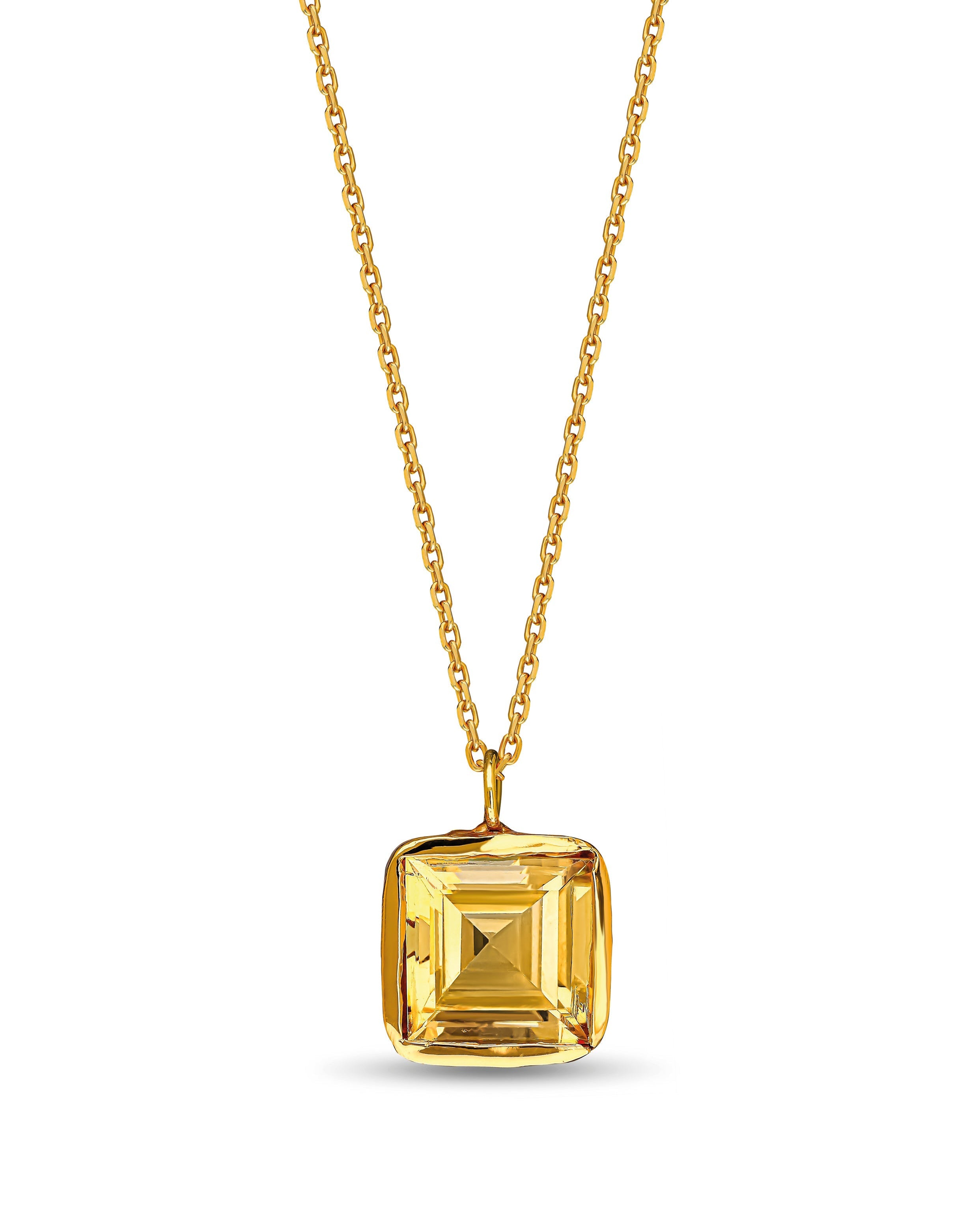 THE LEMON TOPAZ CHARM