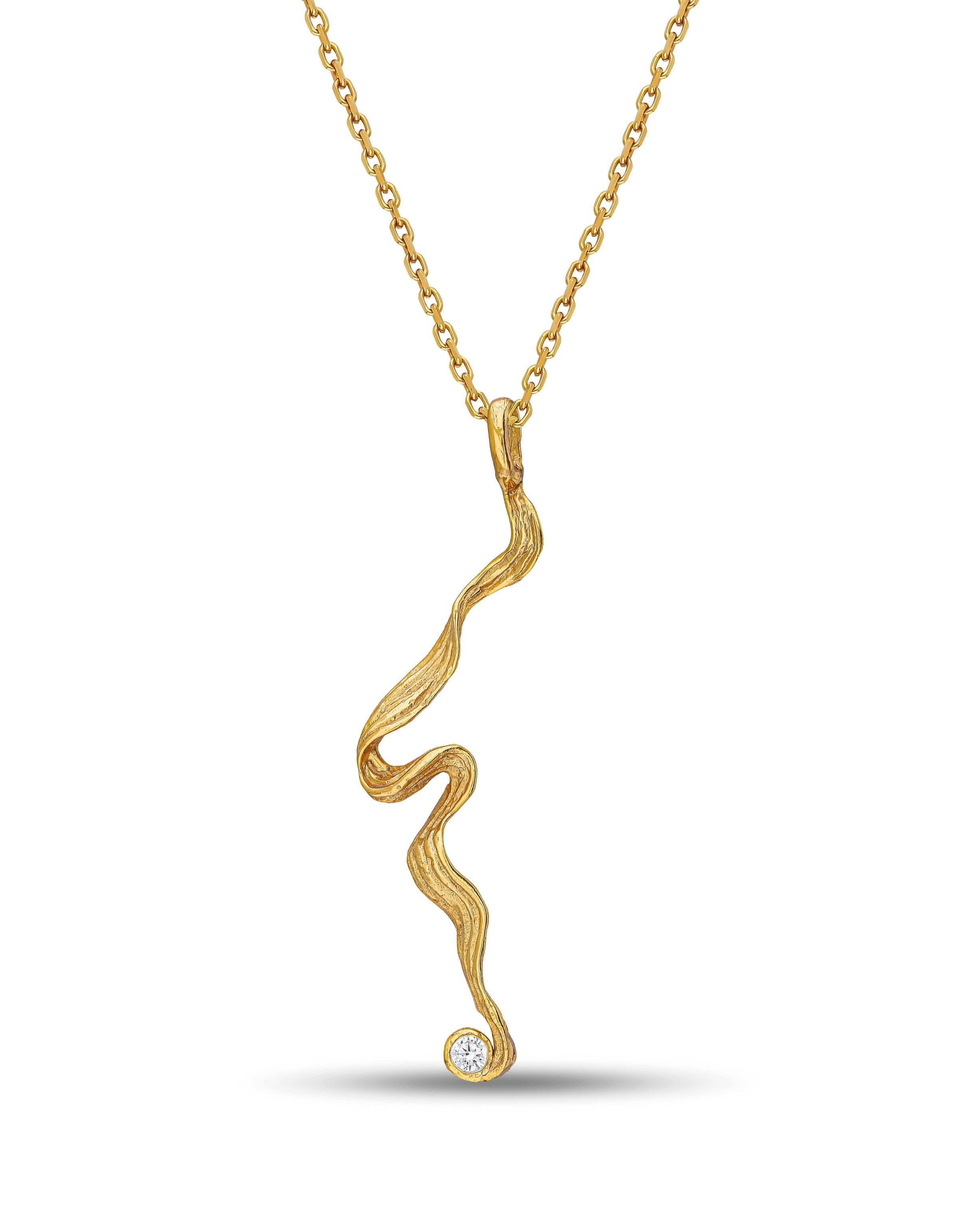 THE SWIRL NECKLACE