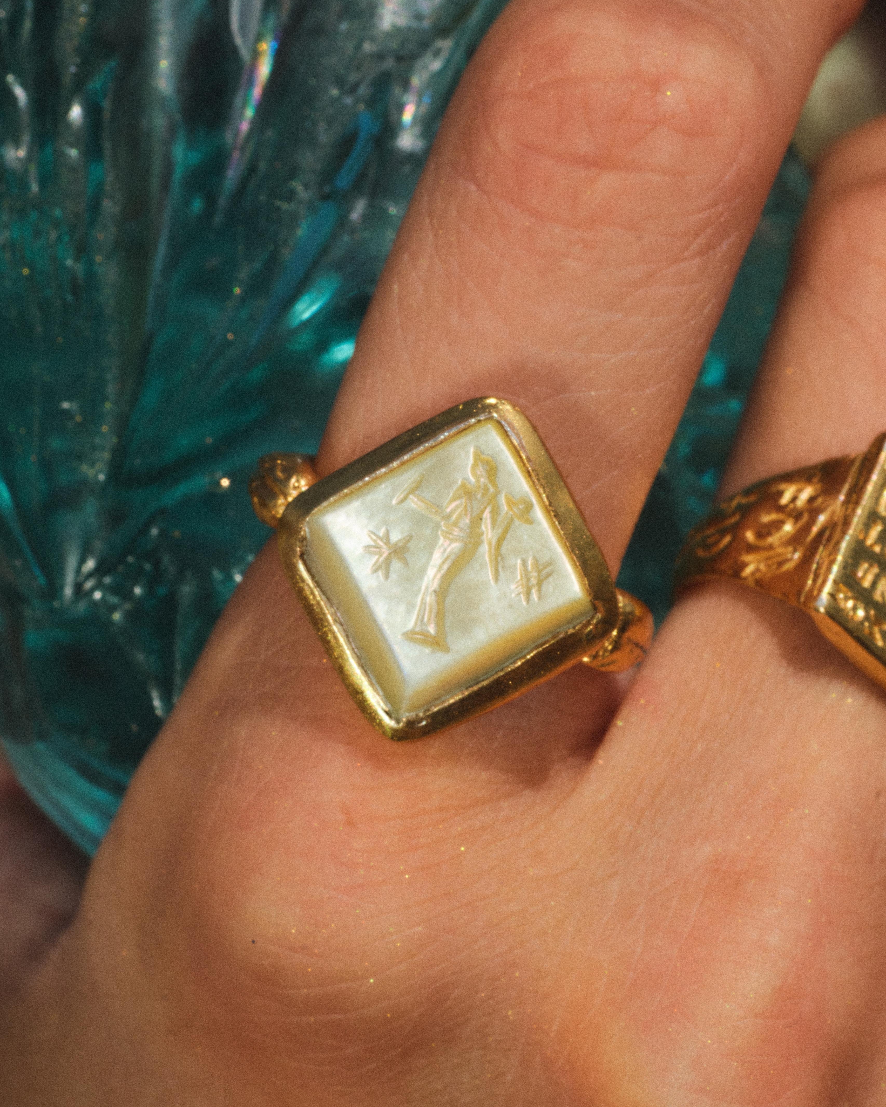 THE YELLOW ANGEL RING