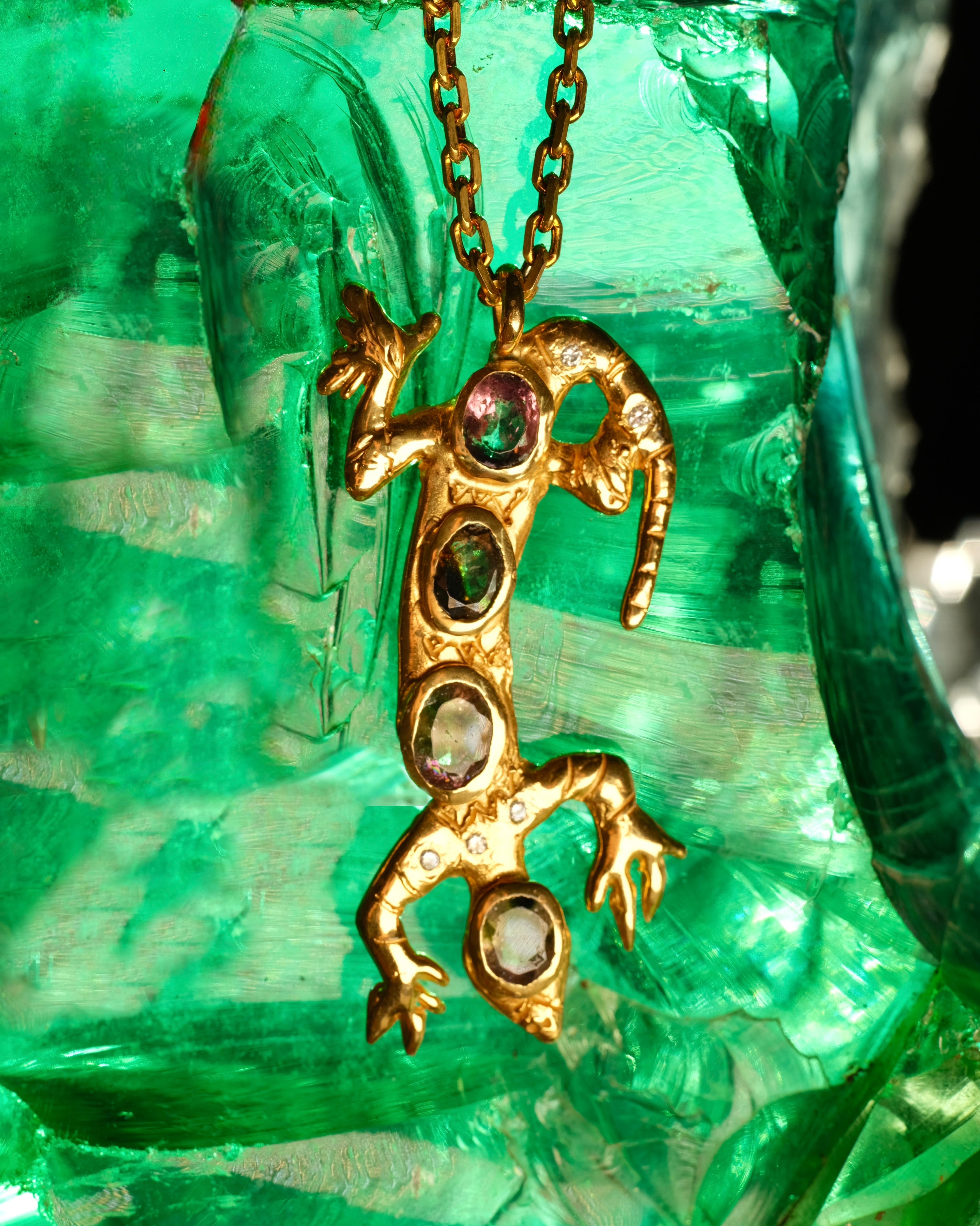 THE GECKO NECKLACE