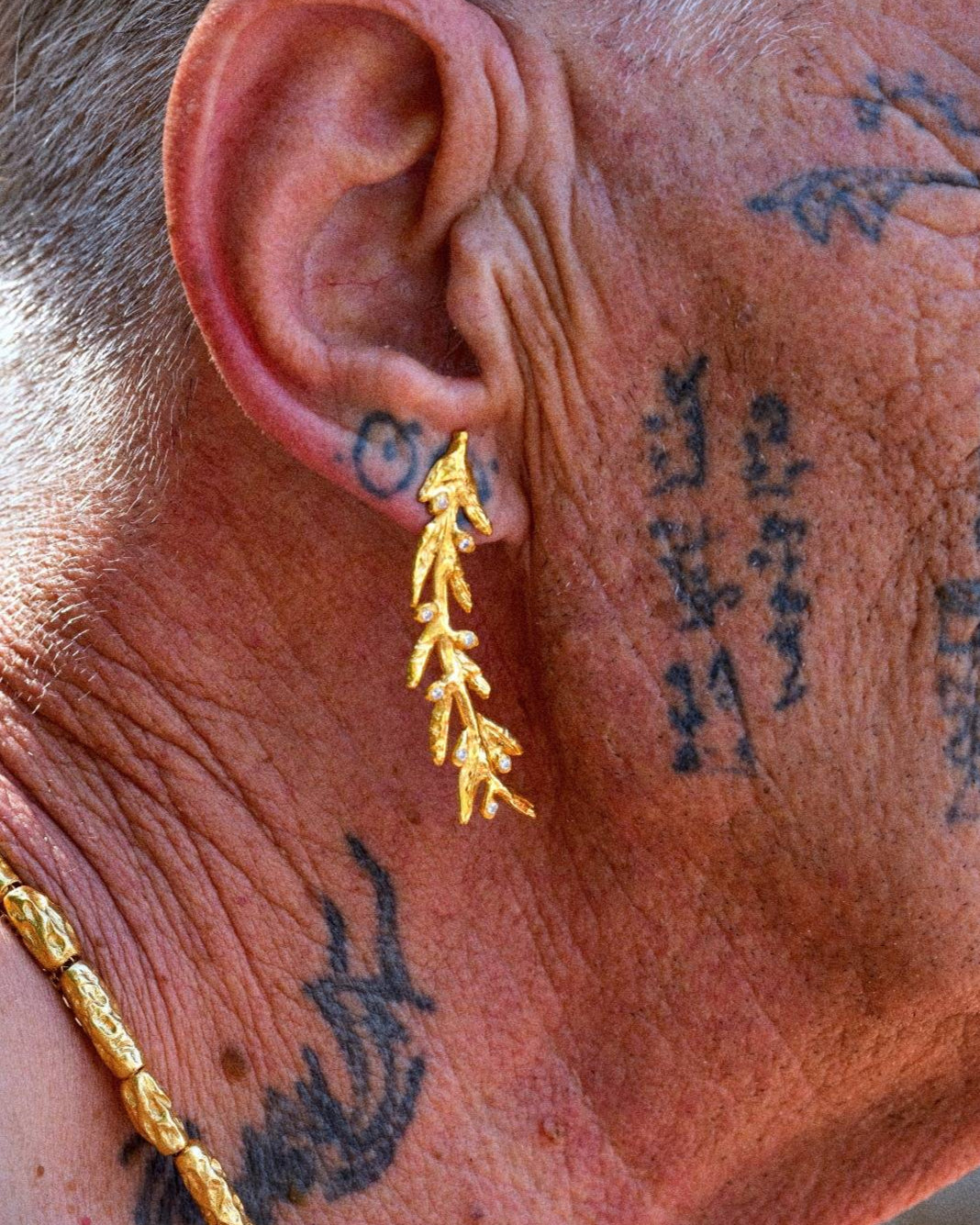 THE OLIVE BRANCH EARRINGS