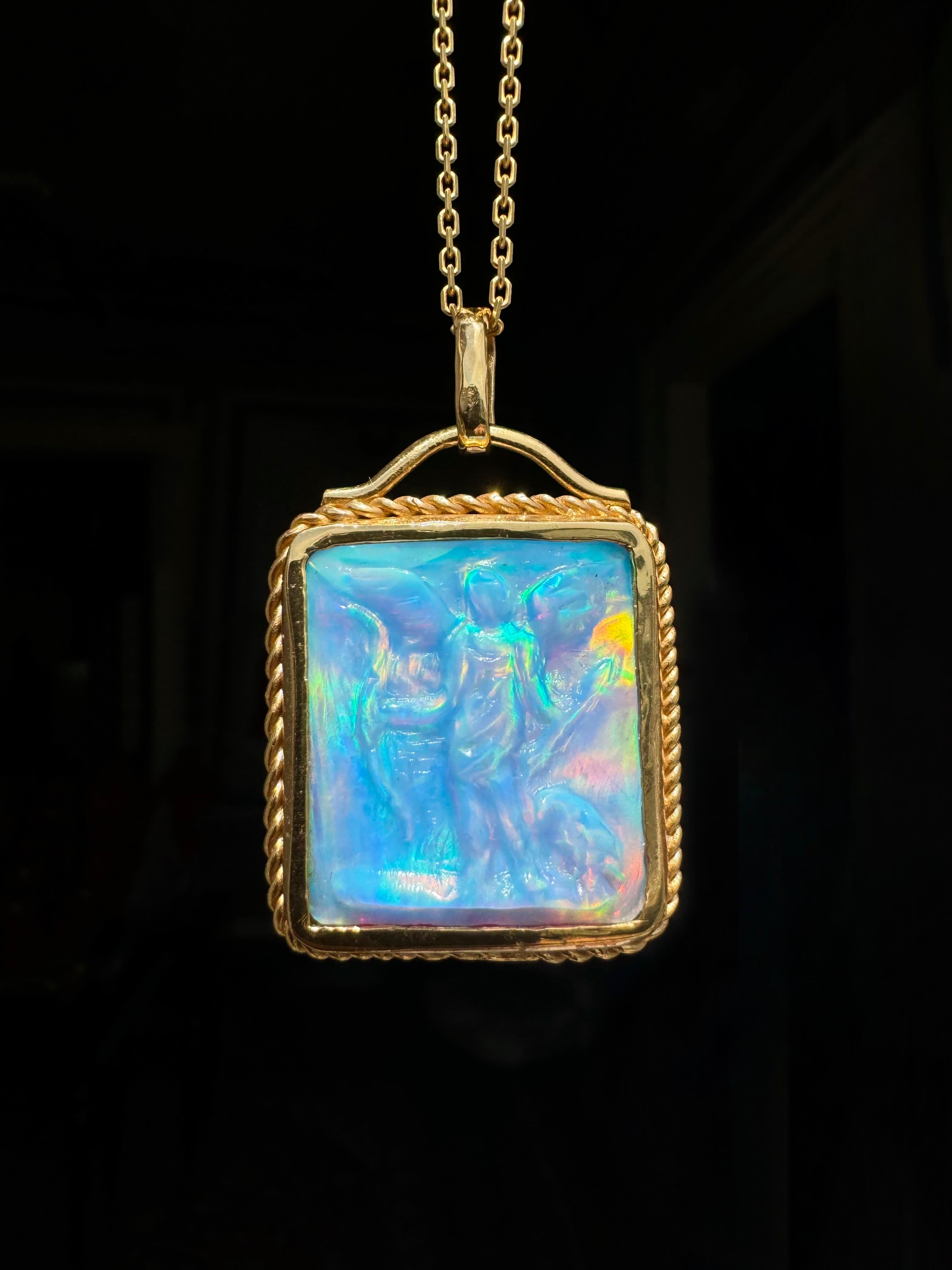 THE SKY OPAL NECKLACE